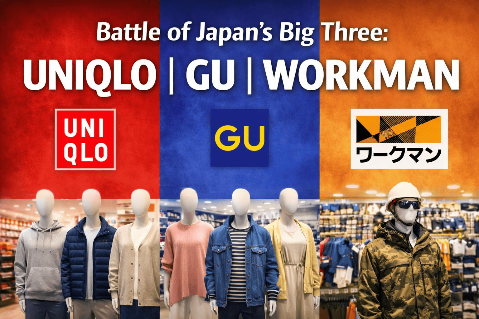 Tokyo Budget Fashion Guide: UNIQLO vs GU vs Workman (Smart Tokyo Shopping)